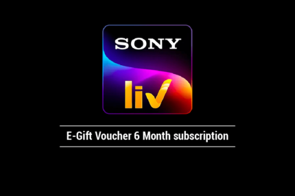 Sony Liv E-Gift Voucher 6 Month Subscription CrazyTopup
