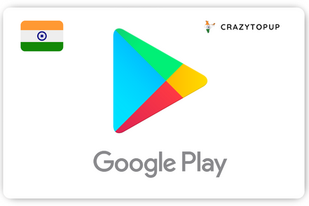 Google Play INR @ CrazyTopup