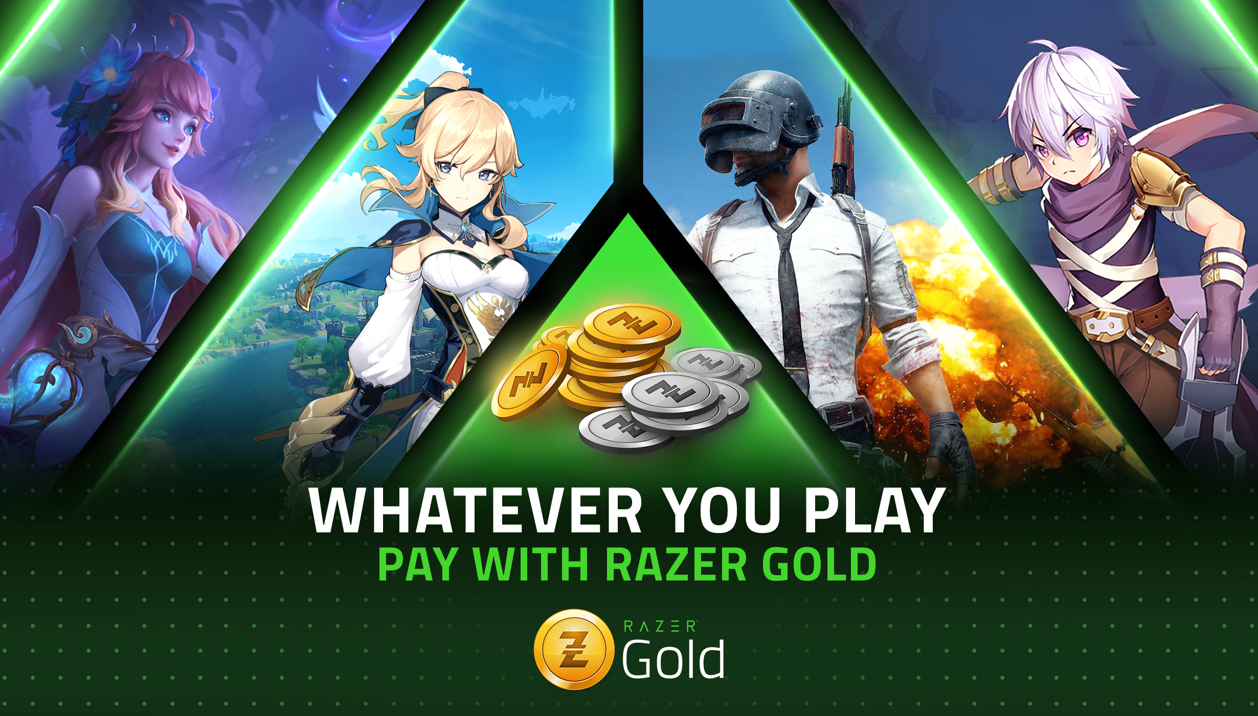Razer Gold Banner - CrazyTopup